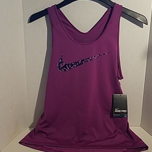 NWT Nike Pro Women's Dri-Fit Base Layer Tank Size L